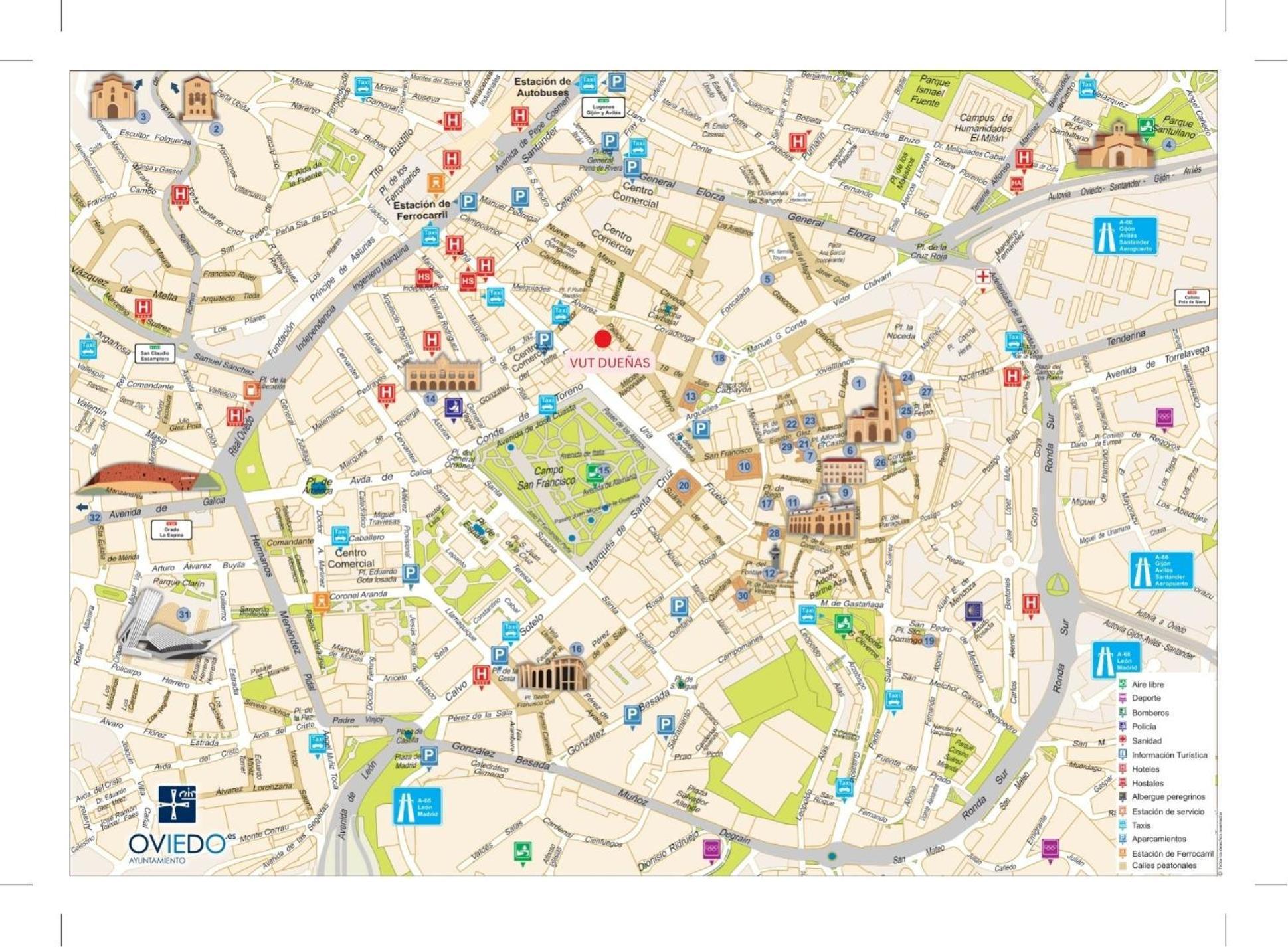 Duenas Apartment Oviedo Ngoại thất bức ảnh